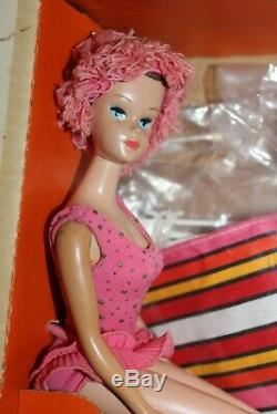 Vintage Barbie Miss Barbie NRFB with swing + more