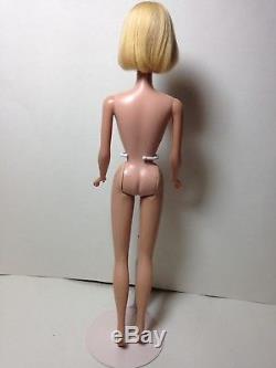 Vintage Barbie Nm High Color Blond Long Hair American Girl In Oss