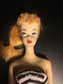 Vintage Barbie No. #3 Blonde Ponytail All Original
