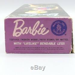 Vintage Barbie PINK SKIN Sidepart Bubblecut JE Dressed Banner Box #1616