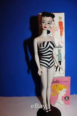 Vintage Barbie Ponytail # 1 Box, Stand TM