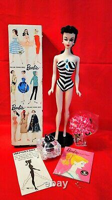 Vintage Barbie Ponytail #1 brunette TM Box