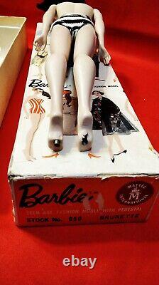 Vintage Barbie Ponytail #1 brunette TM Box