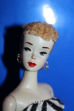 Vintage Barbie Ponytail #3 Original-No retouches Box and more