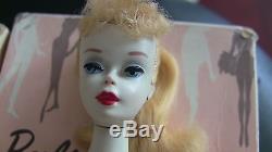 Vintage Barbie Ponytail #3 Suburban Shopper Silhouette Box Accessory Stand LOT18