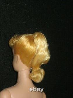 Vintage Barbie Ponytail Blonde 1961 #5 All Original WithSS Stand & Shoes CB