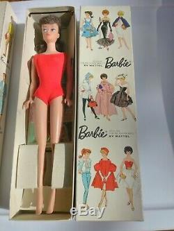 Vintage Barbie Ponytail Brunette Mib
