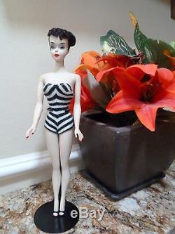 Vintage Barbie Ponytail brunette #3 with box 1959