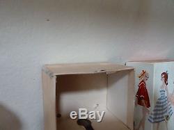 Vintage Barbie Ponytail brunette #3 with box 1959