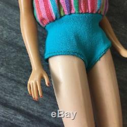 Vintage Barbie Rare & HTF Brownette Brunette Side Part American Girl Mattel