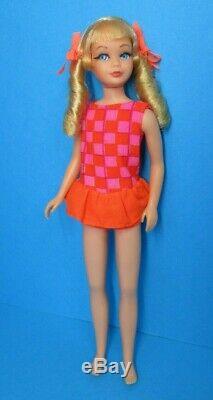 Vintage Barbie SKIPPER Doll TWIST'N TURN TNT SAUSAGE CURLS 1105 Swimsuit