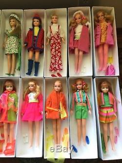 Vintage Barbie/SKIPPER LOT 30+ DOLLS & FASHIONS