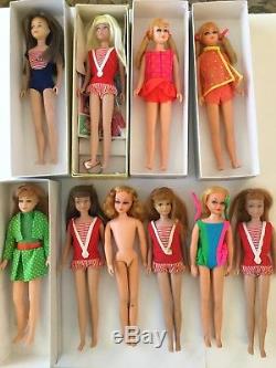 Vintage Barbie/SKIPPER LOT 30+ DOLLS & FASHIONS