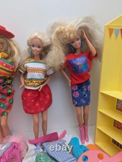 Vintage Barbie & Sindy Bundle Dolls Camper Van Clothes Accessories 80s 90s Retro