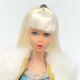 Vintage Barbie Tnt Beautiful White Platinum Blonde Hair Blue Royalty #1469
