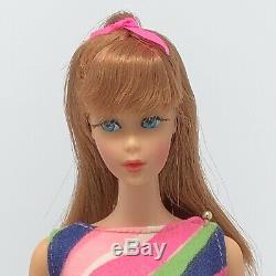 Vintage Barbie TNT Doll RARE Titian Red Hair Pink Skin -Mod Twist N Turn Redhead