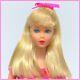 Vintage Barbie Tnt Pale Blonde Pink Swimsuit Oss Mod Twist N Turn