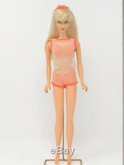 Vintage Barbie TNT Platinum Blonde Swimsuit OSS