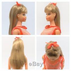 Vintage Barbie TNT Summer Sand Ash Blonde Hair Swimsuit OSS