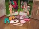 Vintage Barbie And Francie Dolls In Case With 12 Outfits