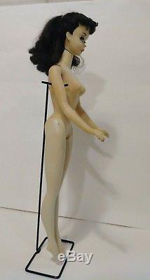 Vintage Barbie doll ponytail # 3 brunette brown eye shadow japan # 850
