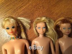 Vintage Barbie dolls. Ken. American Girl. Talking Julia. Christie. Francie. Skipper