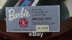 Vintage Barbie dressed box Ski Queen Doll Mattel # 948, 1963-1964 LOT