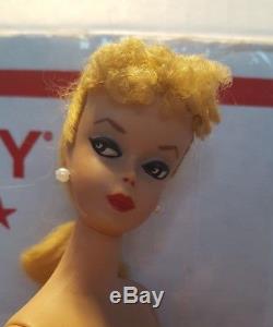 Vintage Barbie ponytail #1 or #2 repaint from #4 1960 Gorgeous! OOAK