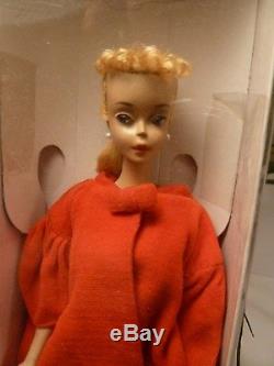 Vintage Barbie ponytail #3 blond, TM top knot friday night jumper red flare coat