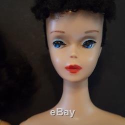 Vintage Barbie ponytail dolls for sale #3 #4 LOT 3 dolls/ clothing very good