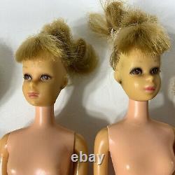 Vintage Barbie skipper midge doll huge lot AS IS damaged for restoration