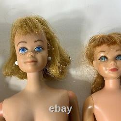 Vintage Barbie skipper midge doll huge lot AS IS damaged for restoration