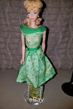 Vintage Barbie wearing Modern Art