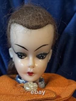 Vintage Bild Lilli Barbie Clone Hong Kong Fashion Doll 11.5 Original Dress