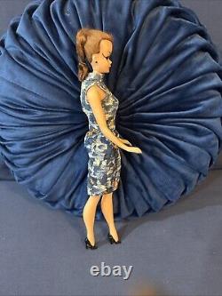 Vintage Bild Lilli Barbie Clone Hong Kong Fashion Doll 11.5 Original Dress