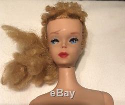 Vintage Blonde 1960s Ponytail Barbie Doll TM by Mattel Japan #4