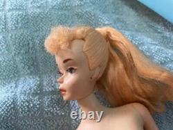 Vintage Blonde #3 3 Ponytail Barbie Excellent RARE