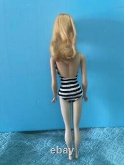 Vintage Blonde #3 3 Ponytail Barbie Excellent RARE