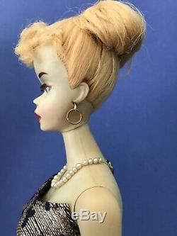 Vintage Blonde #3 Ponytail Barbie Brown Eyeliner. Blush
