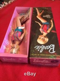 Vintage Blonde American Girl Barbie In Box, With Wrist Tag, Cello MIB AG Barbie