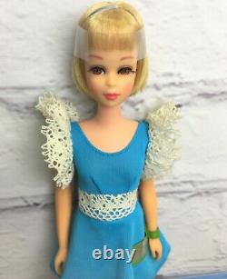 Vintage Blonde Hair Happenins Francie Barbie Doll TNT 1122 Original SS wrist tag