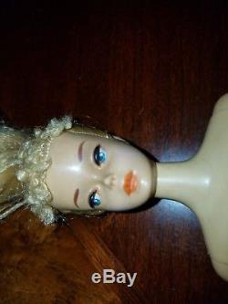 Vintage Blonde Ponytail Barbie Doll 1960 #3 trans #4