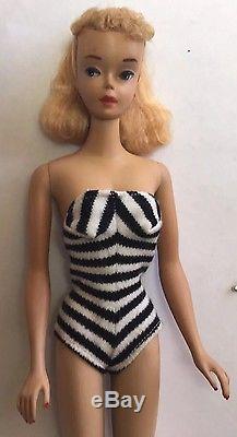 Vintage Blonde Ponytail Barbie Doll #3