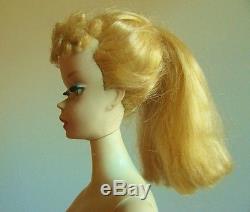 Vintage Blonde Ponytail Barbie Doll #3, Nipples