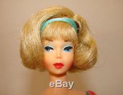 Vintage Blonde Sidepart American Girl Barbie on Standard Body, NM