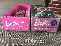 Vintage Brownette Nutmeg Long Hair High Color American Girl Barbie /original Box