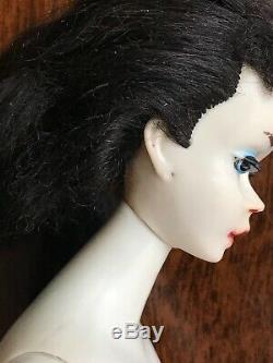 Vintage Brunette #3 Ponytail Barbie Doll WHITE GHOST / Mattel