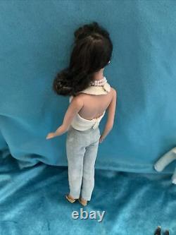 Vintage Brunette Ponytail #3/4 Soft Poodle Bangs + OSS + #940 Complete