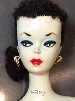 Vintage Brunette Ponytail Barbie
