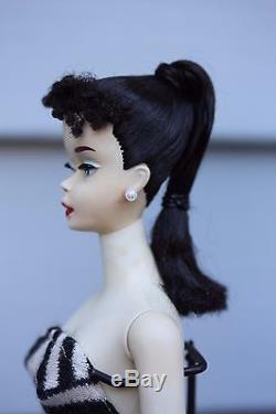 Vintage Brunette Ponytail Barbie #3